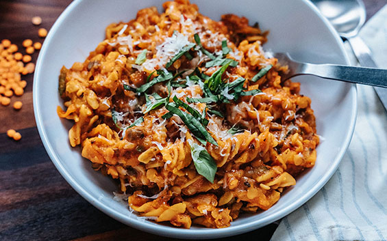 Plant Powered One Pot Pasta